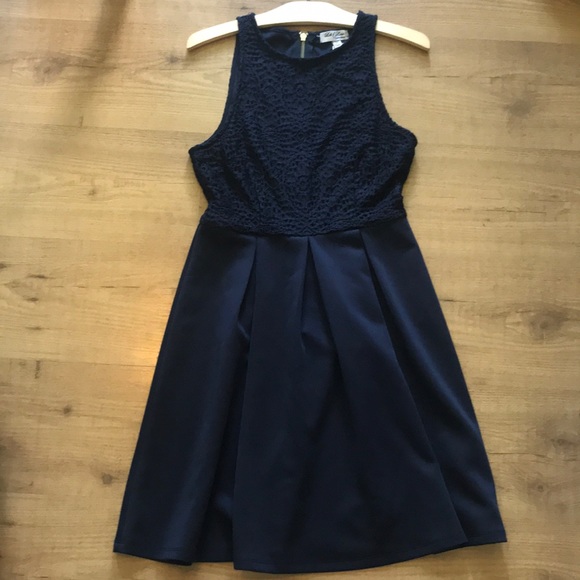Speechless Dresses & Skirts - 🎄Lots of Love⭐️Speechless Navy HOLIDAY dress